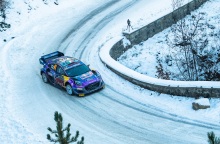 Αυτοκίνητο στο Ράλι Μόντε Κάρλο 2022
