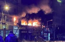 Έκρηξη σε κτίριο στους στύλους του Ολυμπίου Διός