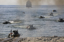 Ρωσική απόβαση στρατιωτικών δυνάμεων κατά τη διάρκεια ναυτικής άσκησης