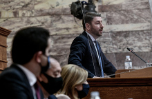 Ο πρόεδρος του ΚΙΝΑΛ Νίκος Ανδρουλάκης