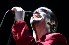 Στιγμιότυπο από τη συναυλία των Faith No More στην Αθήνα