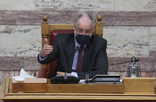 Ο πρόεδρος της Βουλής Κωνσταντίνος Τασούλας