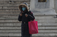 Τσουχτερό κρύο στην Αθήνα