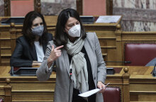 Η υπουργός Παιδείας Νίκη Κεραμέως