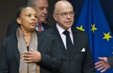 Η πρώην υπουργός Δικαιοσύνης Κριστιάν Τομπιρά © EPA Pool  