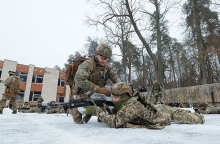 Στρατιωτική άσκηση του ουκρανικού στρατού κοντά στο Κίεβο
