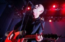 Στιγμιότυπο από τη συναυλία των Madrugada στην Αθήνα το 2008