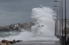 Μποφόρ - Κύματα - Ισχυροί άνεμοι (φωτογραφία αρχείου)