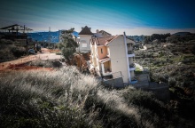 Καθίζηση σπιτιών στον Νέο Βουτζά