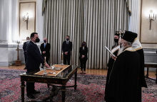 Ορκίστηκε ο νέος υπουργός Αγροτικής Ανάπτυξης, Γιώργος Γεωργαντάς