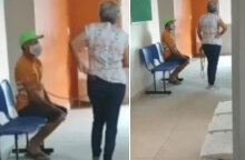 Αντιεμβολιαστής σύζυγος στη Βραζιλία είναι δεμένος στην αίθουσα αναμονής, με τη γυναίκα του να κρατά το σχοινί