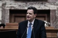 Ο υφυπουργός Οικονομικών, Θεόδωρος Σκυλακάκης © EUROKINISSI   
