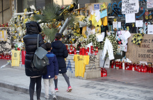 Το σημείο όπου δολοφονήθηκε ο 19χρονος Άλκης Καμπανός