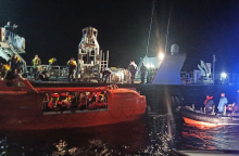 Φωτιά στο Euroferry Olympia