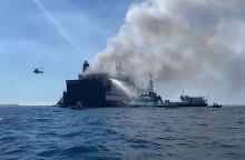 Η φωτιά στο Euroferry Olympic και η επιχείρηση κατάσβεσης στην Κέρκυρα 