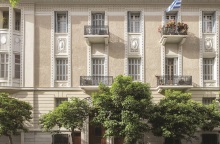 Η πολυκατοικία Δημητρίου Κορκόδειλου, στη Σκαραμαγκά 4.  κτίριο του Μεσοπολέμου.