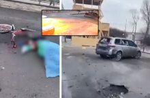 Νεκρός ποδηλάτης στην Ουκρανία μετά τον βομβαρδισμό σε πόλη από τη Ρωσία