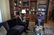 Κυριάκος Μητσοτάκης - Κατερίνα Σακελλαροπούλου