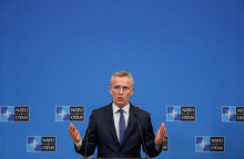 Ο γενικός γραμματέας της Συμμαχίας Γενς Στόλτενμπεργκ