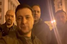 Ο Ζελένκσι είναι στο Κίεβο και στέλνει μήνυμα