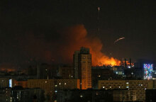 Νυχτερινοί βομβαρδισμοί στο Κίεβο