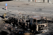 Πόλεμος στην Ουκρανία: Οδομαχίες στο Χάρκοβο