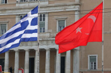 Σημαίες Ελλάδας - Τουρκίας