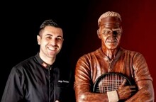 Ρότζερ Φέντερερ: Το εντυπωσιακό σοκολατένιο ομοίωμά του