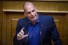 Ο επικεφαλής του ΜέΡΑ25, Γιάνης Βαρουφάκης