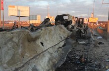 Κατεστραμμένοι δρόμοι στην Ουκρανία