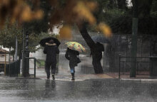 Με βροχές ο καιρός σήμερα Τετάρτη (02.03), σύμφωνα με την πρόγνωση ΕΜΥ