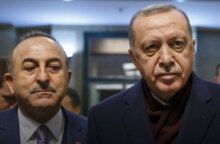 Μεβλούτ Τσαβούσογλου και Ρετζέπ Ταγίπ Ερντογάν