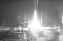 Ζαπορίζια: Η στιγμή του βομβαρδισμού στο πυρηνικό εργοστάσιο