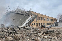 Καταστροφές στο αεροδρόμιο της Βιννίτσια στην Ουκρανία μετά τον ρωσικό βομβαρδισμό