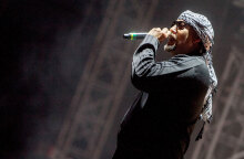 Στιγμιότυπο από τη συναυλία των Cypress Hill στην Αθήνα, στο Release Athens Festival το 2019