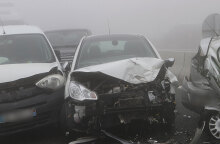 Καραμπόλα με δεκάδες οχήματα στην Εγνατία Οδό