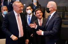 Ο πρόεδρος των ΗΠΑ, Τζο Μπάιντεν και ο Τούρκος πρόεδρος, Ρετζέπ Ταγίπ Ερντογάν