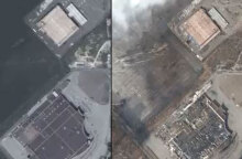 Μαριούπολη πριν και μετά τον ρωσικό βομβαρδισμό