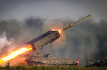 Το ρωσικό οπλικό σύστημα TOS-1A που εκτοξεύει θερμοβαρικούς πυραύλους