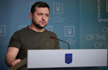 Ο Ουκρανός πρόεδρος Βολοντίμιρ Ζελένσκι