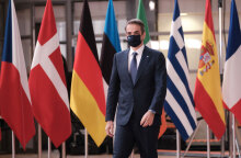 Ο Κυριάκος Μητσοτάκης στη Σύνοδο Κορυφής της ΕΕ