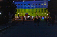 Video wall για τον πόλεμο στην Ουκρανία