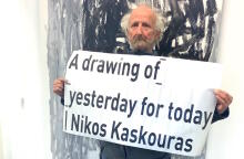Ο ζωγράφος και γλύπτης Νίκος Κασκούρας