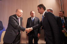 Κυριάκος Μητσοτάκης και Ταγίπ Ερντογάν