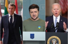 Μακρόν - Μπάιντεν - Ζελένσκι