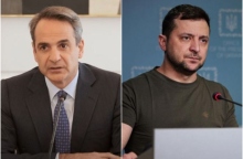 Πόλεμος στην Ουκρανία: Επικοινωνία Μητσοτάκη - Ζελένσκι 