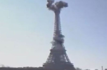 Βίντεο με το βομβαρδισμένο Παρίσι