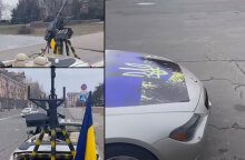 Η BMW Cabrio με το πολυβόλο στην Ουκρανία