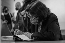 Η Φραν Λίμποβιτς στη Στέγη Ιδρύματος Ωνάση