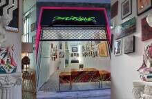 Η γκαλερί Delirium Athens στον Νέο Κόσμο. 